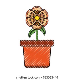 flower in a pot icon