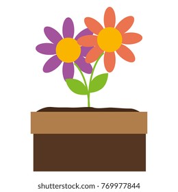 flower in pot icon