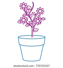 flower in pot icon