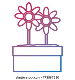 flower in pot icon