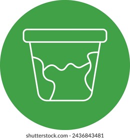 Flower Pot Icon Design For Personal And Comercial Use