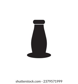 flower pot icon logo vector design template illustration