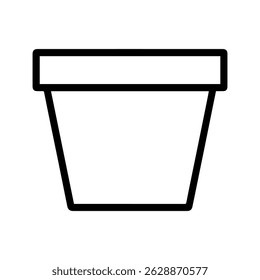 Icono del pote de la flor en el Vector blanco del fondo
Icono de la planta y de las flores del Vector