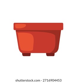 Icono de maceta, Ilustración vectorial de maceta de planta, arte de Clip de maceta, maceta de arte de Clip, equipo de jardinería, herramientas de jardinería