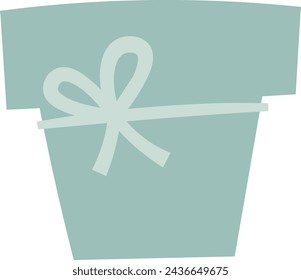 Flower Pot Icon Vector Illustration
