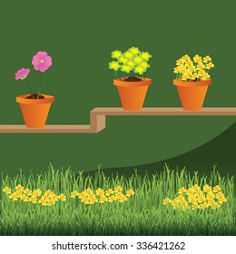 Flower pots