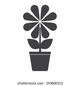Flower in pots icon