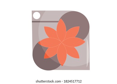 Flower Powder Illustration for Girls