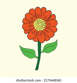 Flower printable vector for designs
