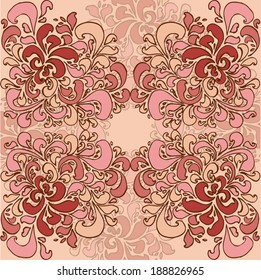 flower red ornament