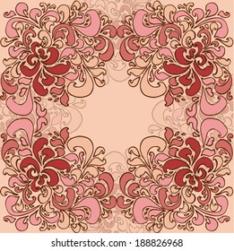 flower red ornament