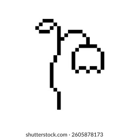 flower retro pretty pixel art