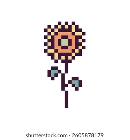flower retro pretty pixel art