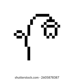 flower retro pretty pixel art