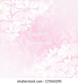 FLOWER ROMANTIC BACKGROUND
