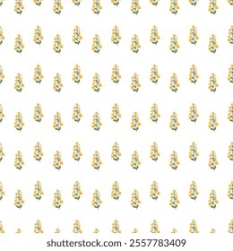 Flower Romanticism Seamless Vector Pattern Design