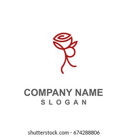 Flower Rose Logo