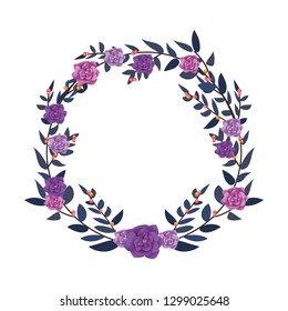 flower round arrangement