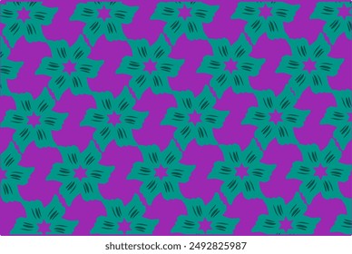 flower seamles pattern abstract purple background