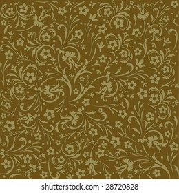 Flower seamless background