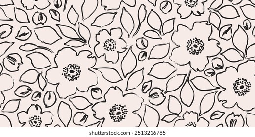 Flor fondo sin fisuras