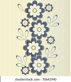  floraler nahtloser Hintergrund-Design