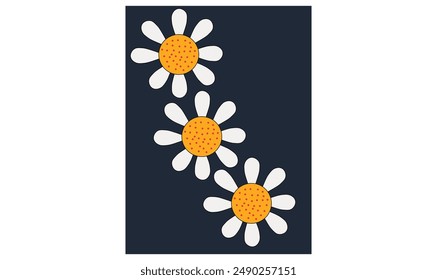 Ilustración vectorial de fondo sin costuras de la flor para el uso.