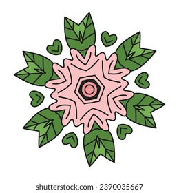 flower seamless decoration vintage pattern illustration