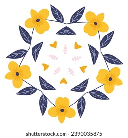 flower seamless decoration vintage pattern illustration