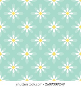 Flower  seamless design for background, wallpaper, fabric, textile design, card, wrapping paper, notebook, carpet, diary cover, blanket, tile design, decorative, and etc.