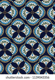 flower seamless design pattern 
