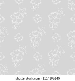Flower seamless pattern