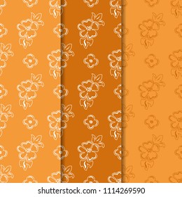 Flower seamless pattern