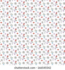 flower seamless pattern