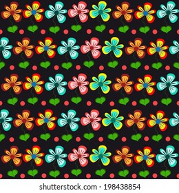 Flower seamless pattern