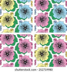flower seamless pattern