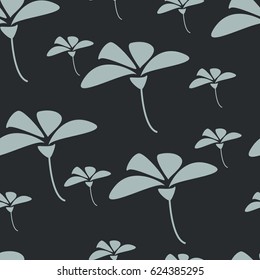 Flower seamless pattern.