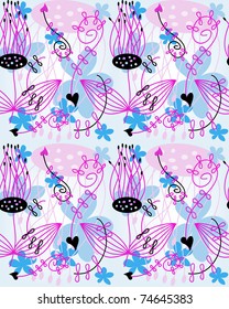 flower seamless pattern