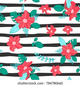 flower seamless pattern