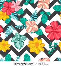 flower seamless pattern