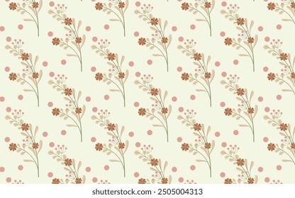 flower seamless pattern background design.