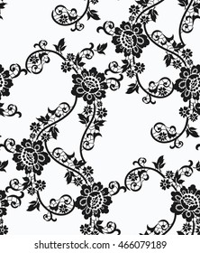 Flower seamless pattern background. Elegance Floral vector illustration, vector floral illustration in luxury style.