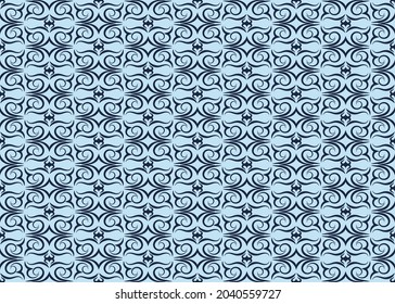 Flower Seamless Pattern Background Texture