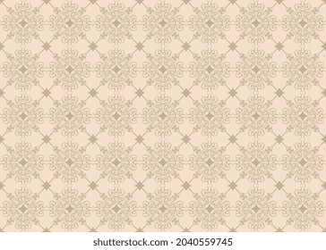 Flower Seamless Pattern Background Texture