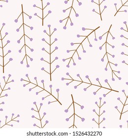 Flower seamless pattern background. Vector illustration.
