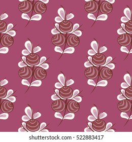 Flower seamless pattern background. Vector texture Floral backgrounds.