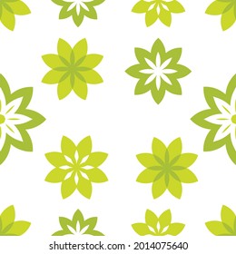flower seamless pattern. beautiful flower petals vector illustration design