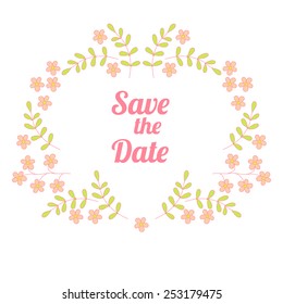 Flower seamless pattern. Cute floral background. EPS8.