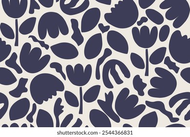 Flower seamless pattern design with beautiful flower and leaves. Flower art. floral and leaf pattern design for fabric, cotton, wallpaper, satin, gift wrap, carpet, background.