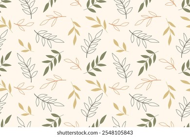 Flower seamless pattern design with beautiful flower and leaves. Flower art. floral and leaf pattern design for fabric, cotton, wallpaper, satin, gift wrap, carpet, background.